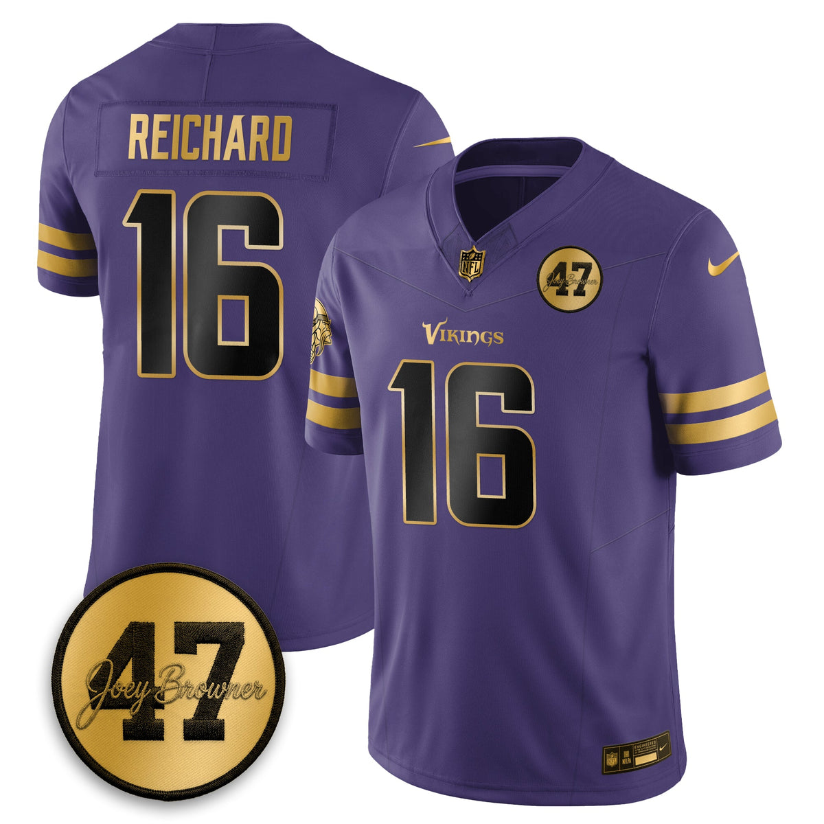 MIN Joey Browner Thank You For Memories - 1960 – 2026 Football Vapor Limited Jersey - Stitched
