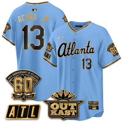 Atlanta Braves 2026 Gothic Edition Vapor Limited Jersey - All Stitched