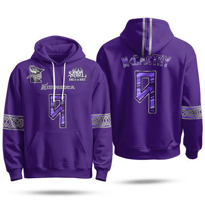 Minnesota Vikings 2026 Warrior Fleece Hoodie - Printed