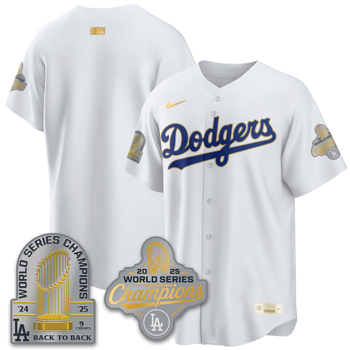 LAD Gold Collection Welcome No.29 Black Gold Jersey - Stitched
