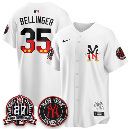 New York Yankees x Mouse Vapor Limited Jersey - Stitched