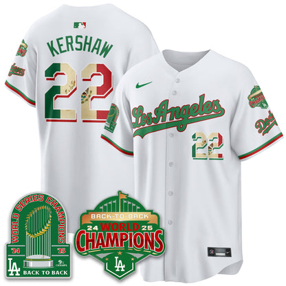 LAD Mexico Vapor Limited Jersey - 9x & B2B Champs - Stitched