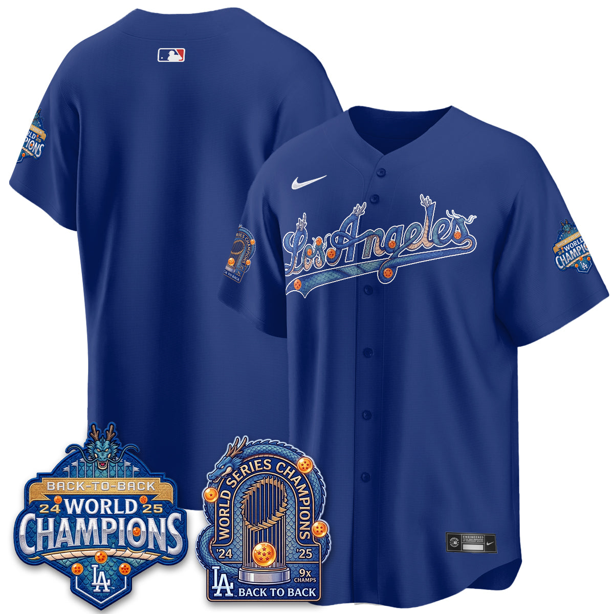 Los Angeles Dodgers x DB Night 2026 Vapor Jersey - Stitched