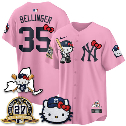 New York Yankees Meow KT 2026 Vapor Limited Jersey - All Stitched