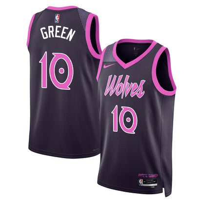 Minnesota Timberwolves #1 of Minnesota LaMelo City Connect Jersey - Stitched