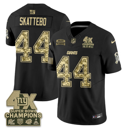 New York Giants 2026 Salute To Service V2 Vapor Jersey - Stitched