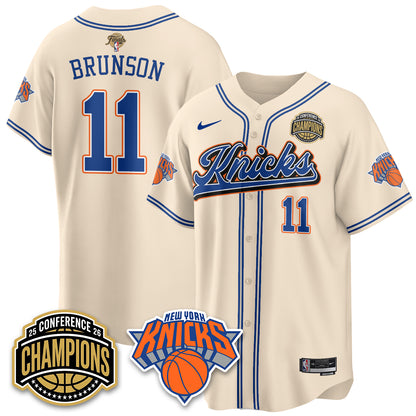 New York Knicks 2026 NBA Finals Vapor City Edition Jersey V2- Stitched