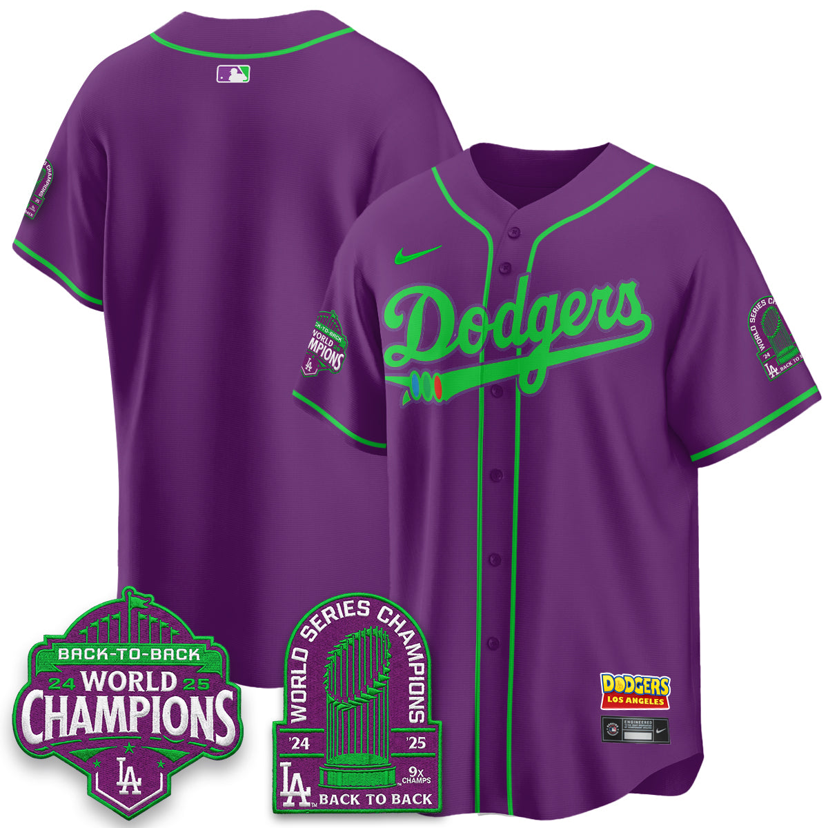 Los Angeles Dodgers 2026 Space Ranger Vapor Limited Jersey - Stitched