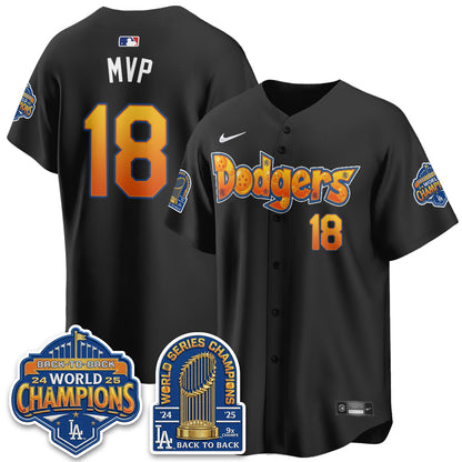 Los Angeles Dodgers x DB Night 2026 Vapor Jersey V2- Stitched