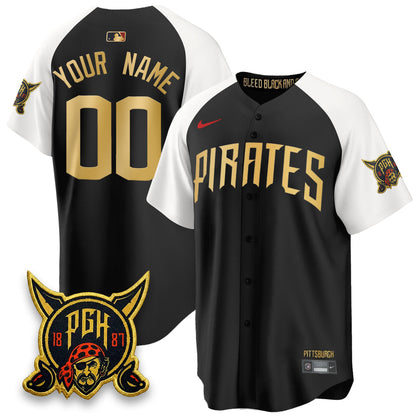 Custom PIT 2026 City Connect Vapor Limited Jersey - Stitched