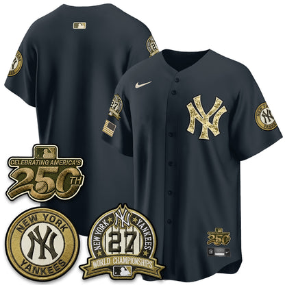 New York Yankees Salute to Service 2026 Vapor Limited Jersey - Stitched