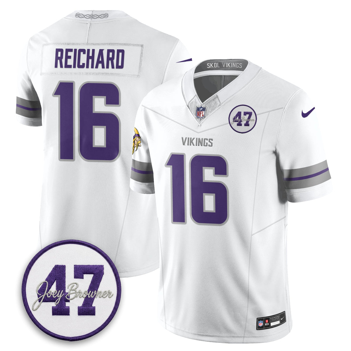 MIN Joey Browner Thank You For Memories - 1960 – 2026 Football Vapor Limited Jersey - Stitched