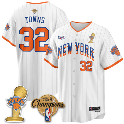 New York Knicks 2026 NBA Champions Vapor Jersey - Stitched