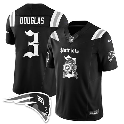 New England Patriots x Vibranium Shield Edition Vapor Jersey - Stitched