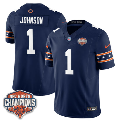 Chicago Bears Fangear Edition Vapor Jersey - Stitched