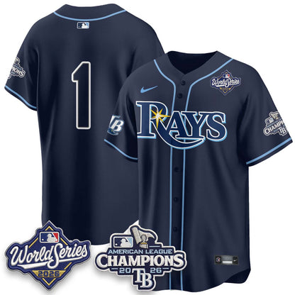 TB - 2026 AL Champions Vapor Jersey - Stitched - NQD (city)