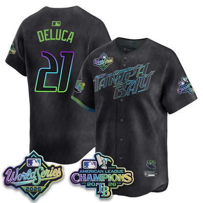 TB - 2026 AL Champions Vapor Jersey - Stitched - NQD (city)