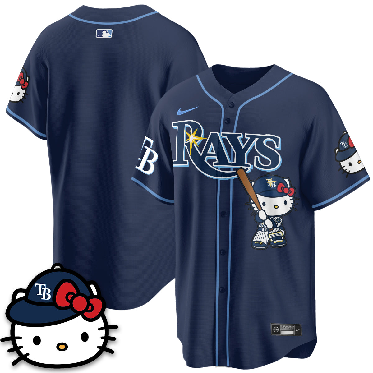 Tampa Bay Rays x Meow KT Edition Vapor Limited Jersey - Stitched