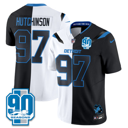 Detroit Lions Rivalries Split Edition Vapor Jersey - Stitched