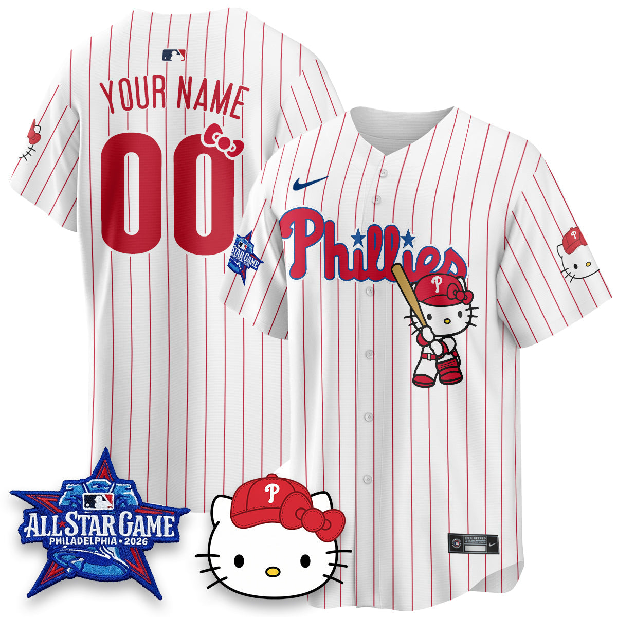 PHI x Meow Kitty Vapor Limited Custom Jersey V2- Stitched