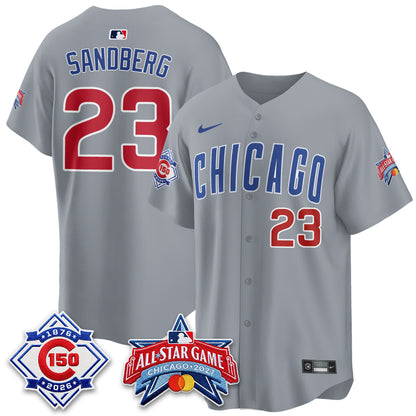 Chicago Cubs 2027 All Star Game Vapor Limited Blue Jersey - Stitched
