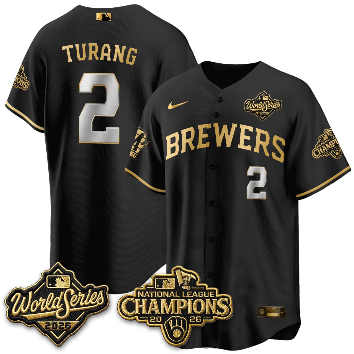 MIL 2026 NL Champions Vapor Jersey - Stitched - NQD