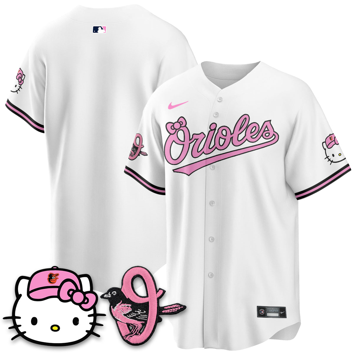 Baltimore Orioles x Meow KT Vapor Premier Limited Jersey - Stitched