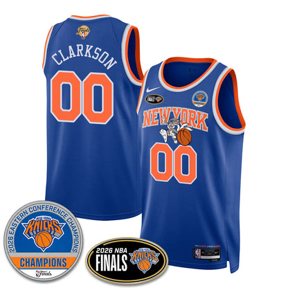 New York Knicks 2026 NBA Eastern Conference Champions x Bunny Vapor Jersey - Stitched
