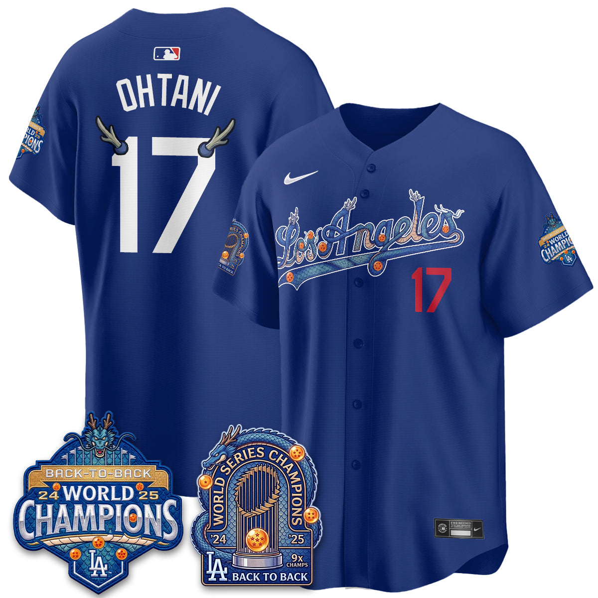Los Angeles Dodgers x DB Night 2026 Vapor Jersey - Stitched