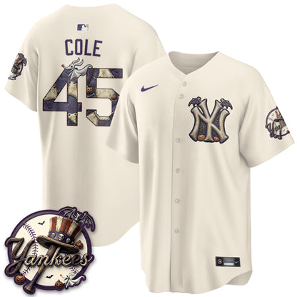New York Yankees Nightmare Edition Vapor Jersey - Printed