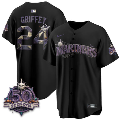 Seattle Mariners Nightmare Edition Vapor Limited Jersey - Printed