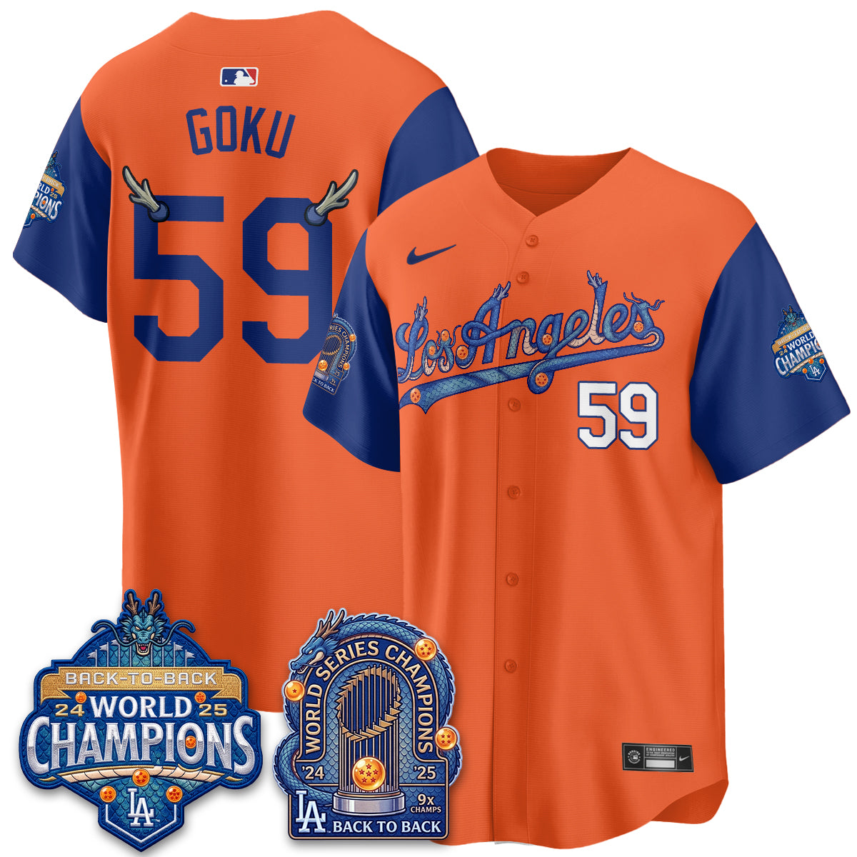 Los Angeles Dodgers x DB Night 2026 Vapor Jersey - Stitched