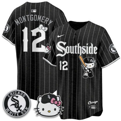 Chicago White Sox x Meow KT Vapor Jersey - Stitched