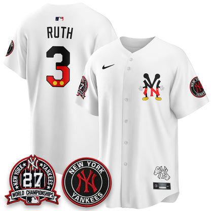 New York Yankees x Mouse Vapor Limited Jersey - Stitched