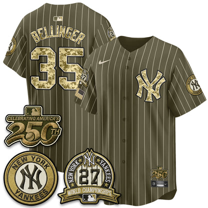 New York Yankees Salute to Service 2026 Vapor Limited Jersey - Stitched