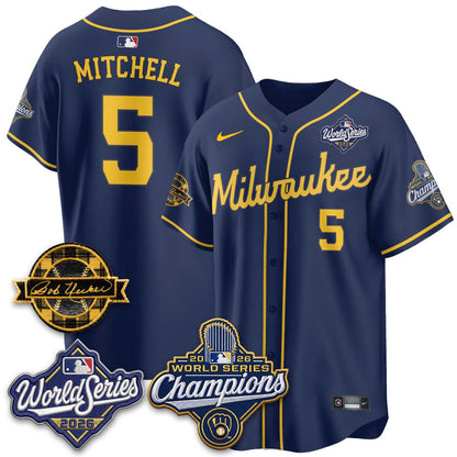 MIL 2026 WS Champions - Bob Patch Vapor Edition - Stitched-NQD (NAV9)