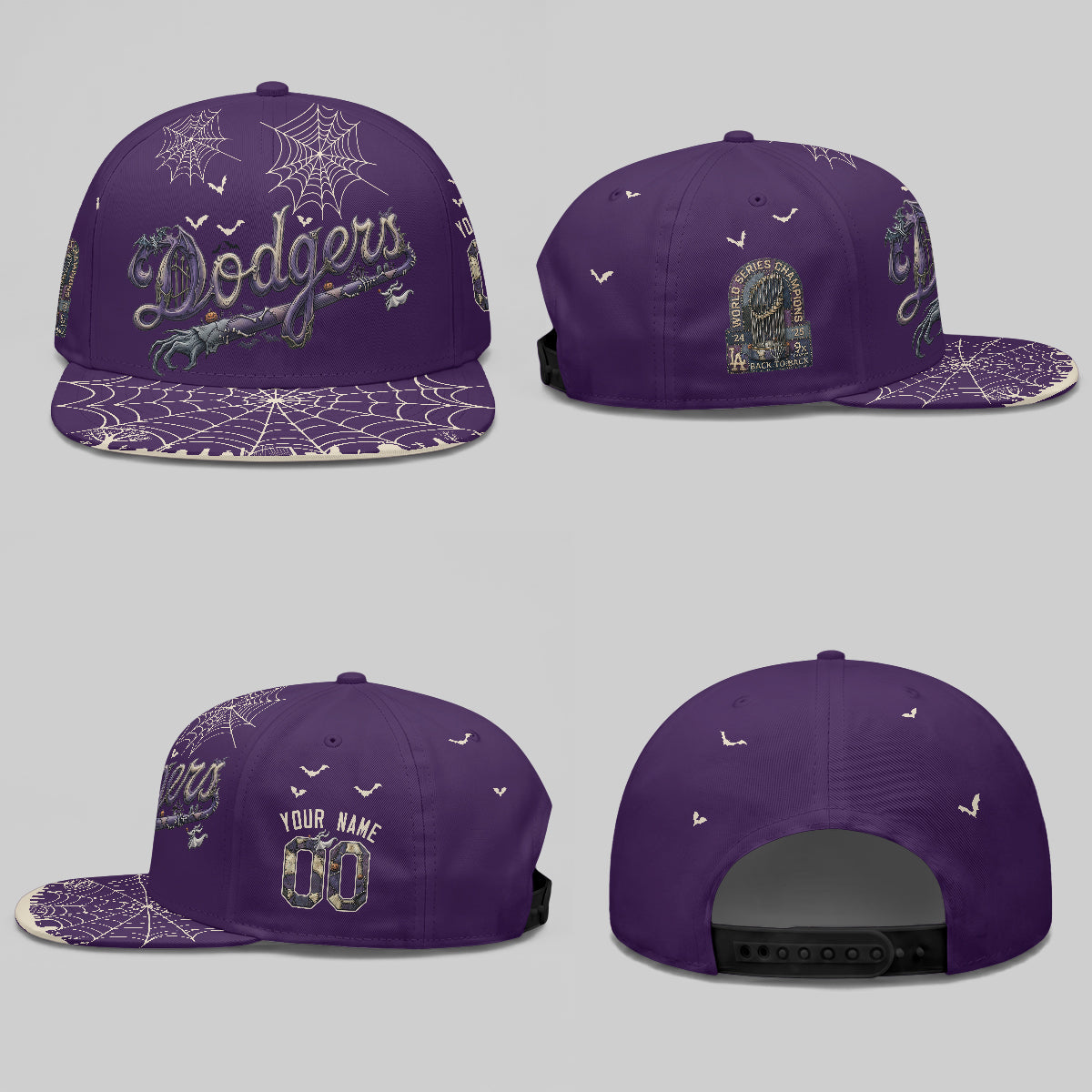 LAD Nightmare Personalized Snapback Cap - Printed