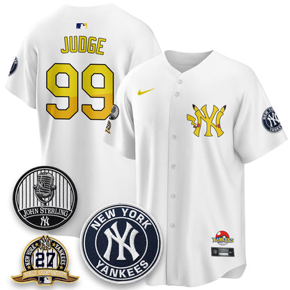 New York Yankees x PKM Cartoon Limited Jersey -  Stitched