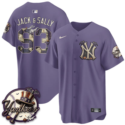 New York Yankees Nightmare Edition Vapor Jersey - Printed