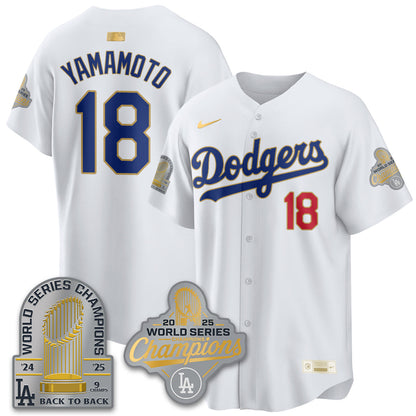 LAD Gold Collection Welcome No.29 Black Gold Jersey - Stitched