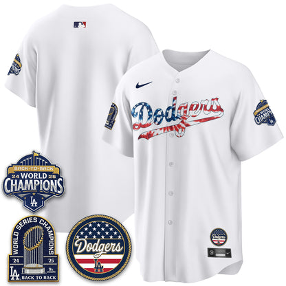 Los Angeles Dodgers Americana 2026 Vapor Limited Jersey - Stitched