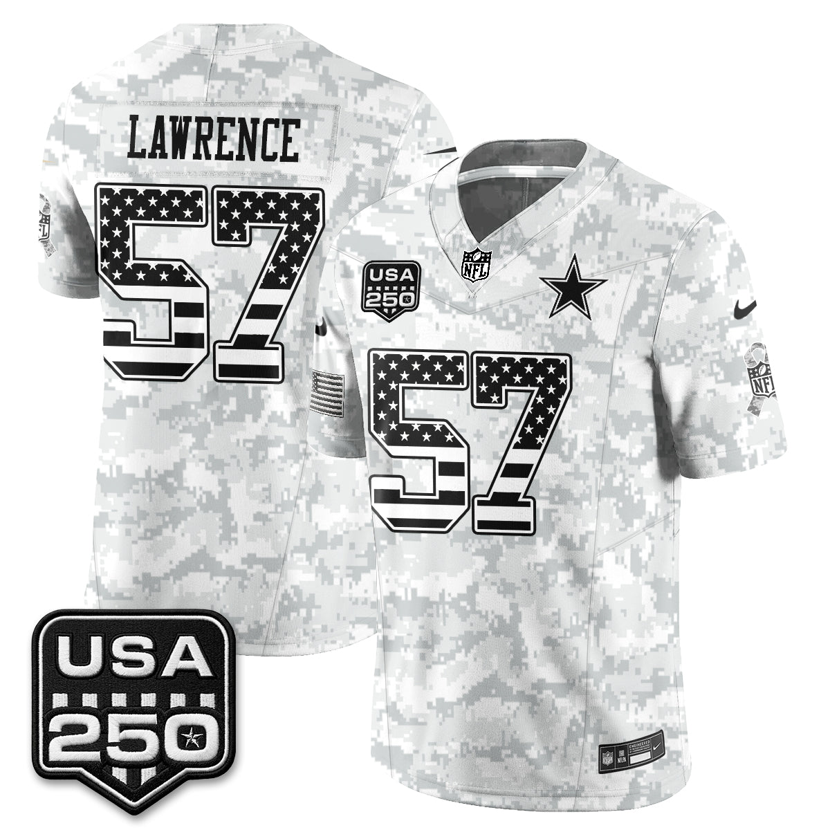 Dallas Cowboys 2026 Salute to Service Edition Vapor Jersey - Stitched