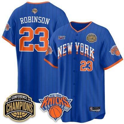 New York Knicks 2026 NBA Finals Vapor City Edition Jersey V2- Stitched