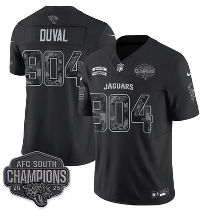 Jacksonville Jaguars 2026 Salute to Service V2 Vapor Jersey - Stitched