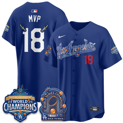 Los Angeles Dodgers x DB Night 2026 Vapor Jersey - Stitched