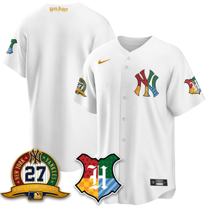 New York Yankees x "The Lightning Bolt Wizard" Edition Vapor Jersey- Stitched