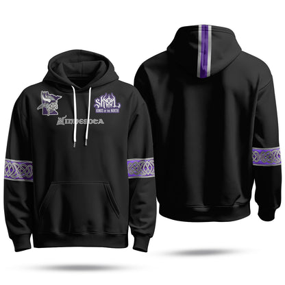 Minnesota Vikings 2026 Warrior Fleece Hoodie - Printed