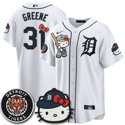 Detroit Tigers x Meow KT Edition Vapor Limited Jersey - Stitched