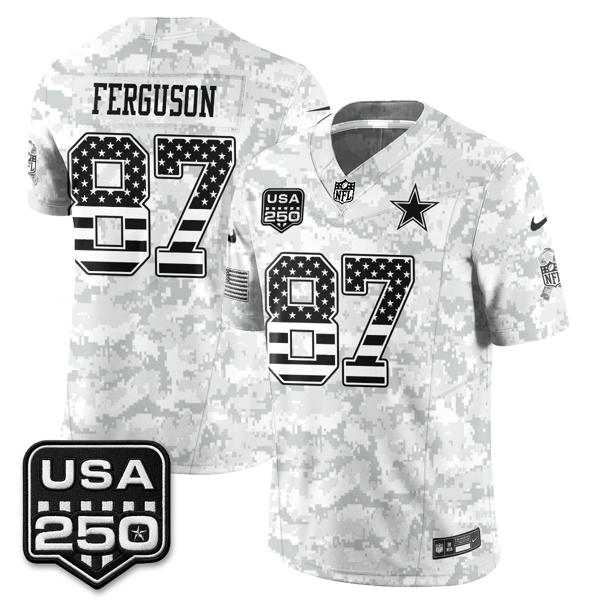 Dallas Cowboys 2026 Salute to Service Edition Vapor Jersey - Stitched