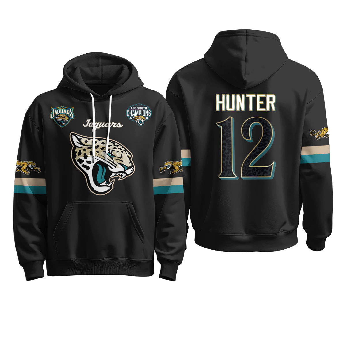 Jacksonville Jaguars 2026 Rivalries Fleece Hoodie - Printed